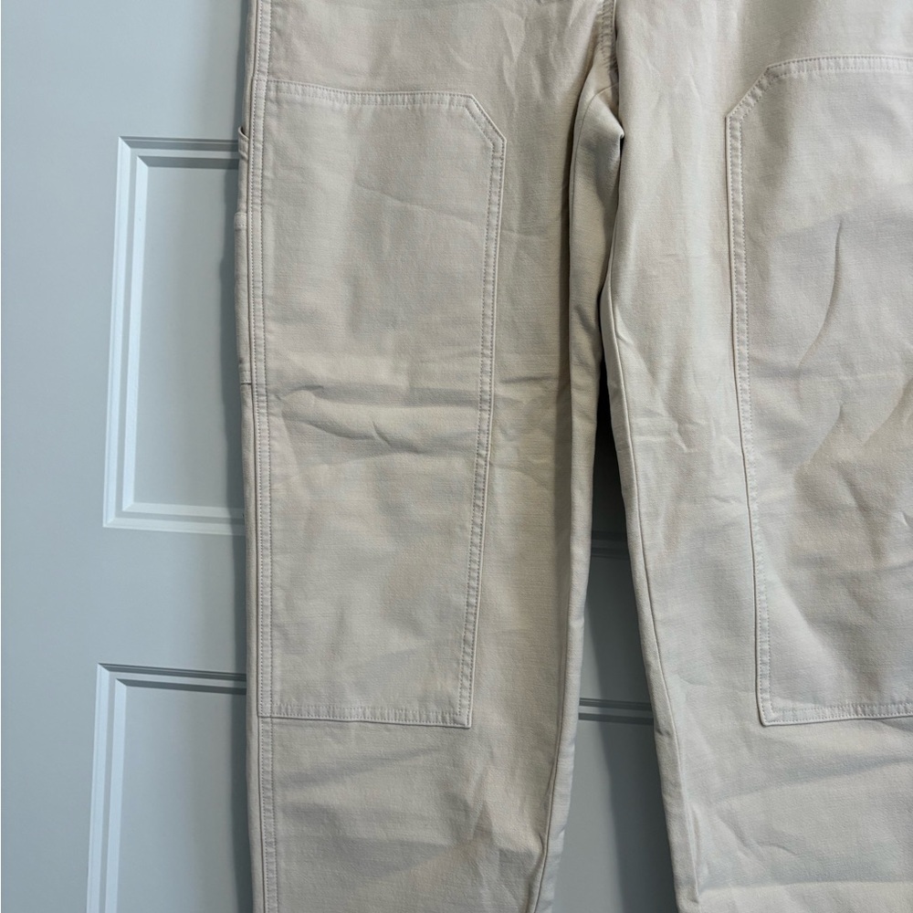 Aritzia Wilfred Free Mid Rise Modern Utility Pants Size 10 - Picture 4 of 14